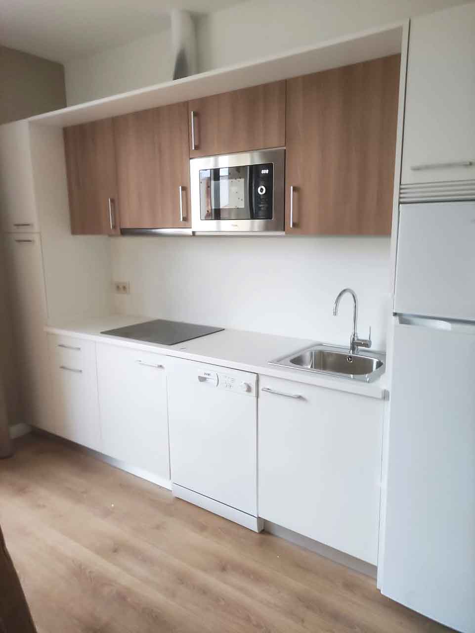 Cocina acogedora a medida